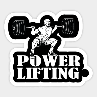 Powerlifting Sticker